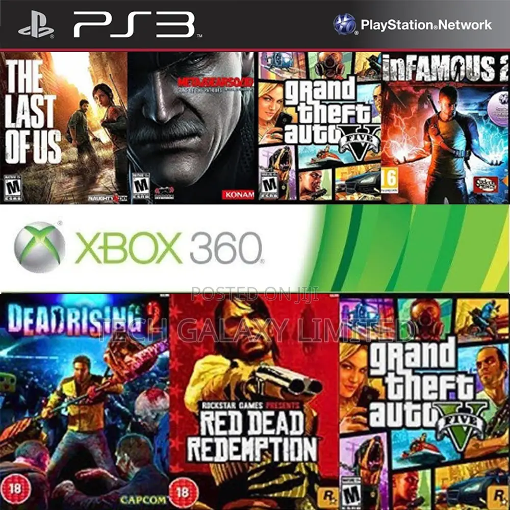 Ps3 Xbox 360 Chipped Softcopy Games Available - Request Any Game