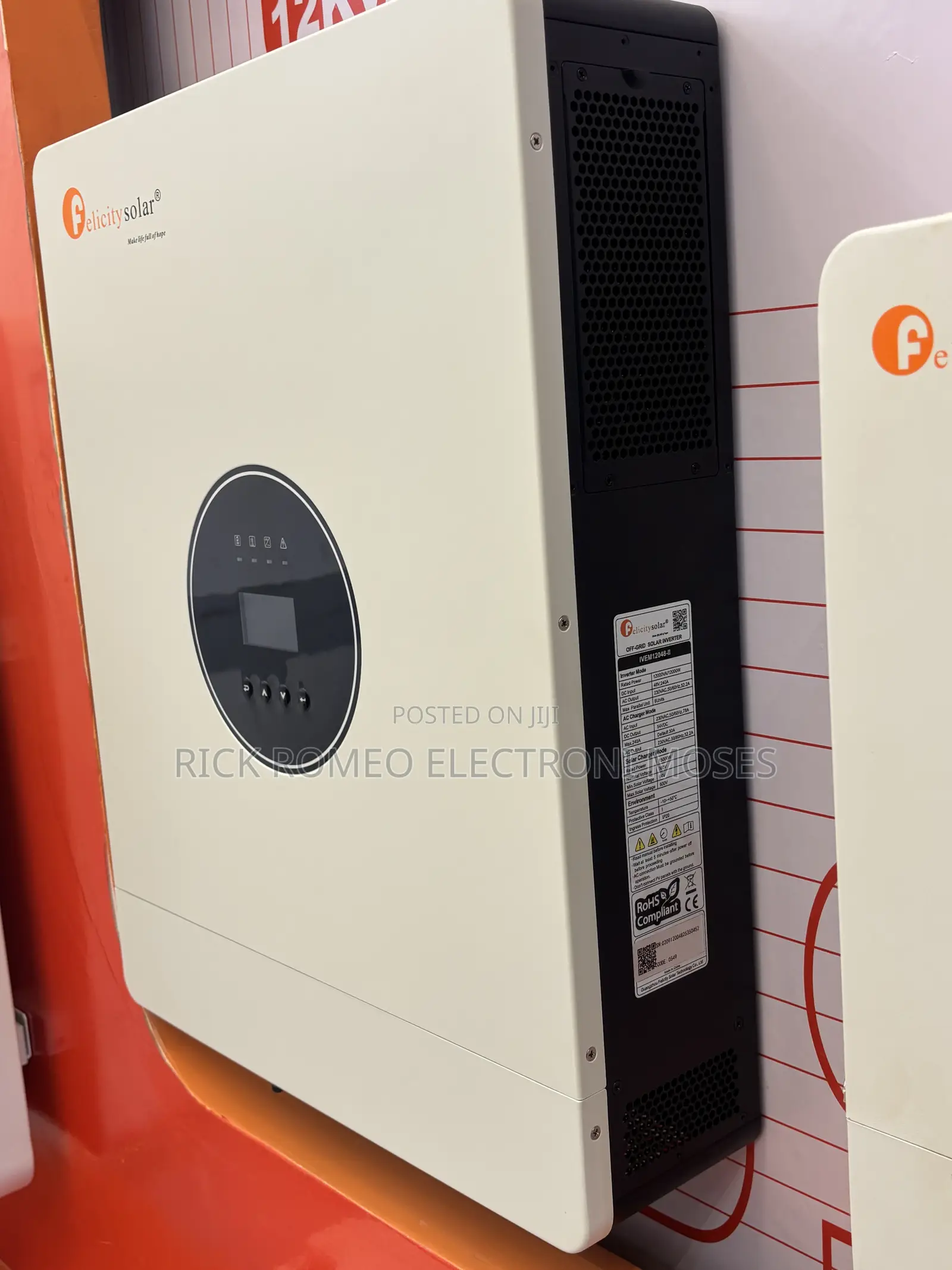 12kva 48v Hybrid Inverter Felicity Ush 3.8m