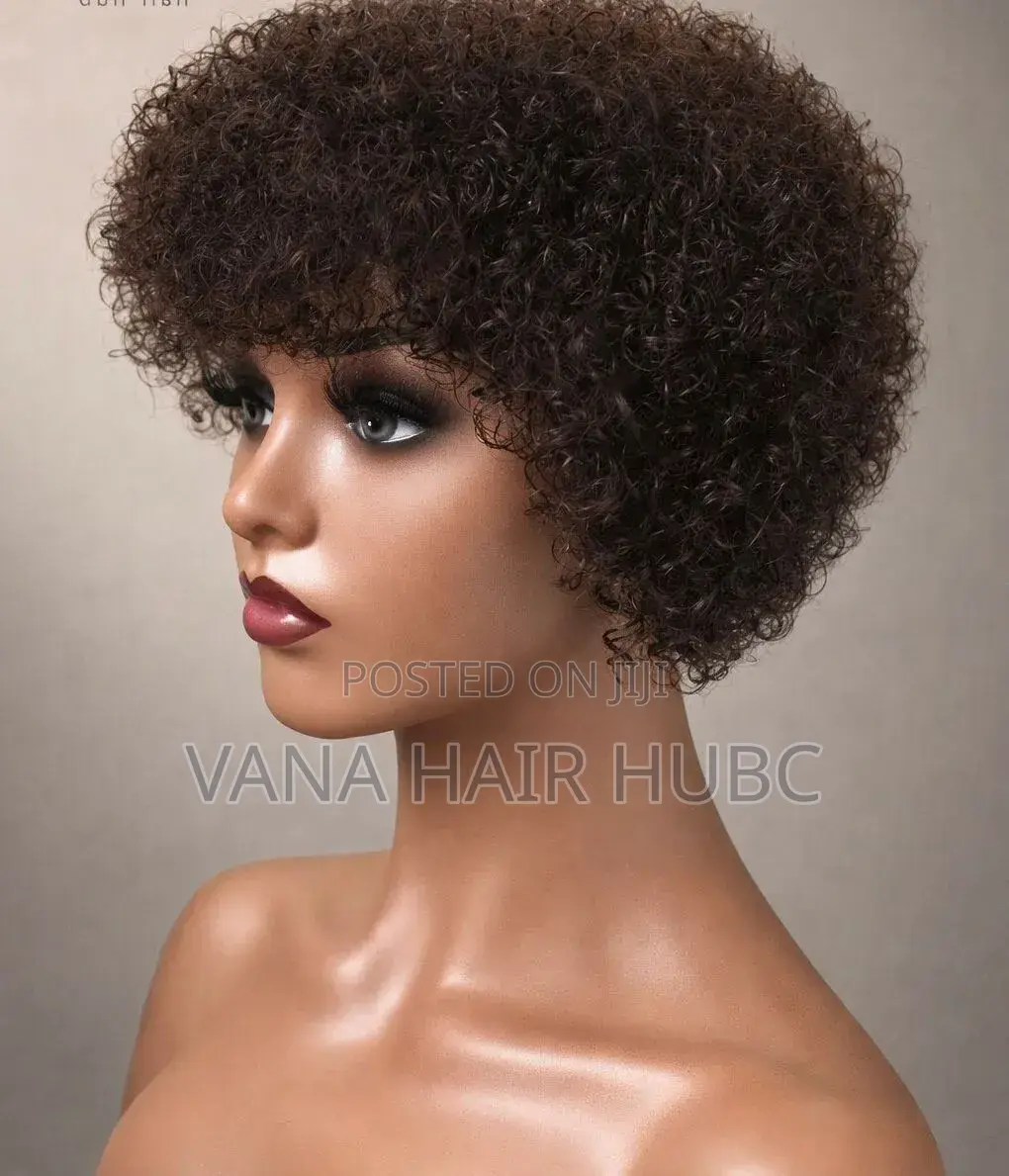 Short Curly Pixy