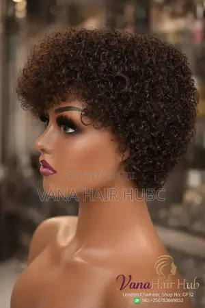 Short Curly Pixy