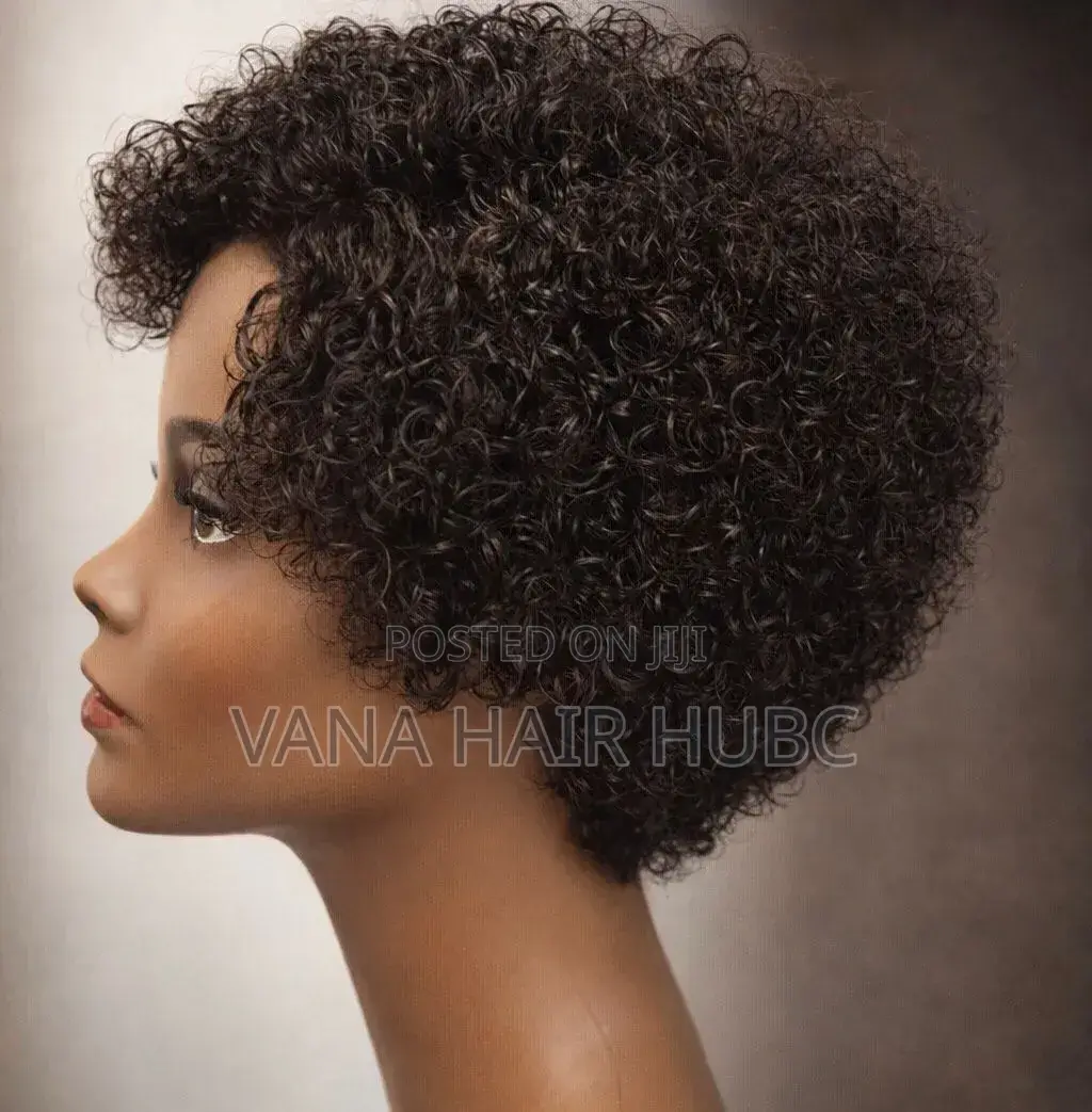 Short Curly Pixy