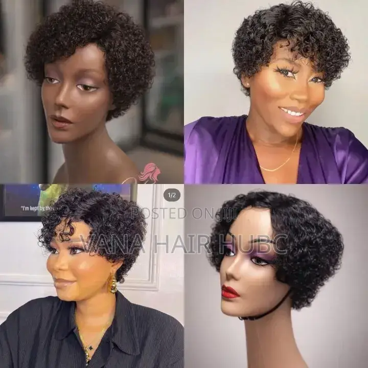 Short Curly Pixy