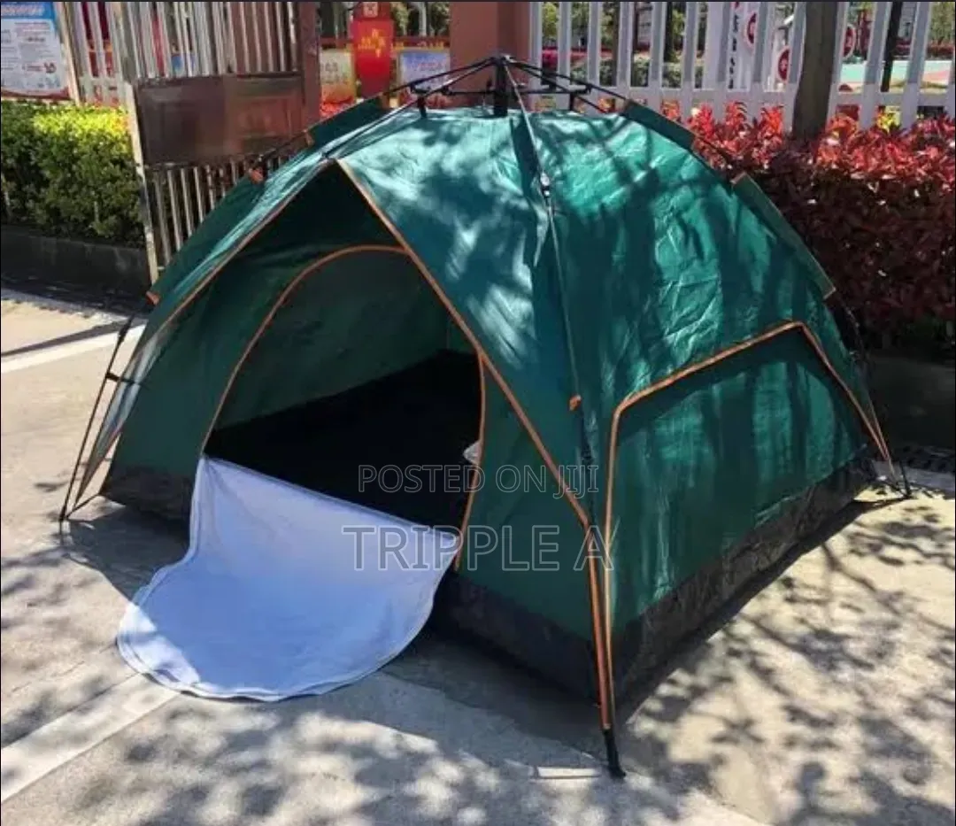 Double Layer Automatic Camping Tent ( 4 Sleeper)