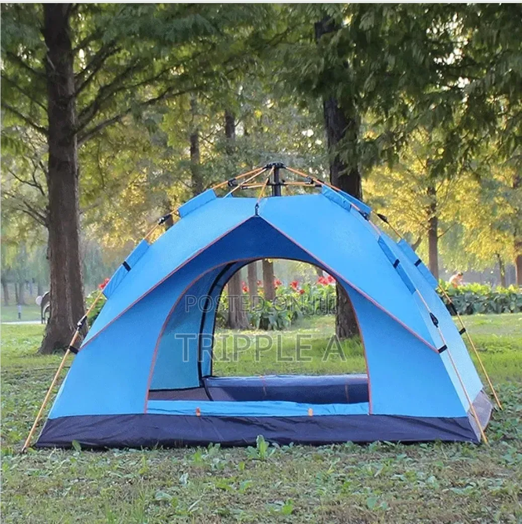 Double Layer Automatic Camping Tent ( 4 Sleeper)