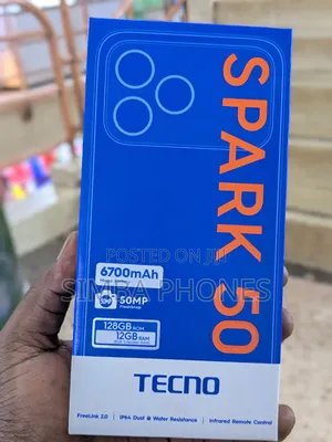 New Tecno Spark 50 128 GB Bronze