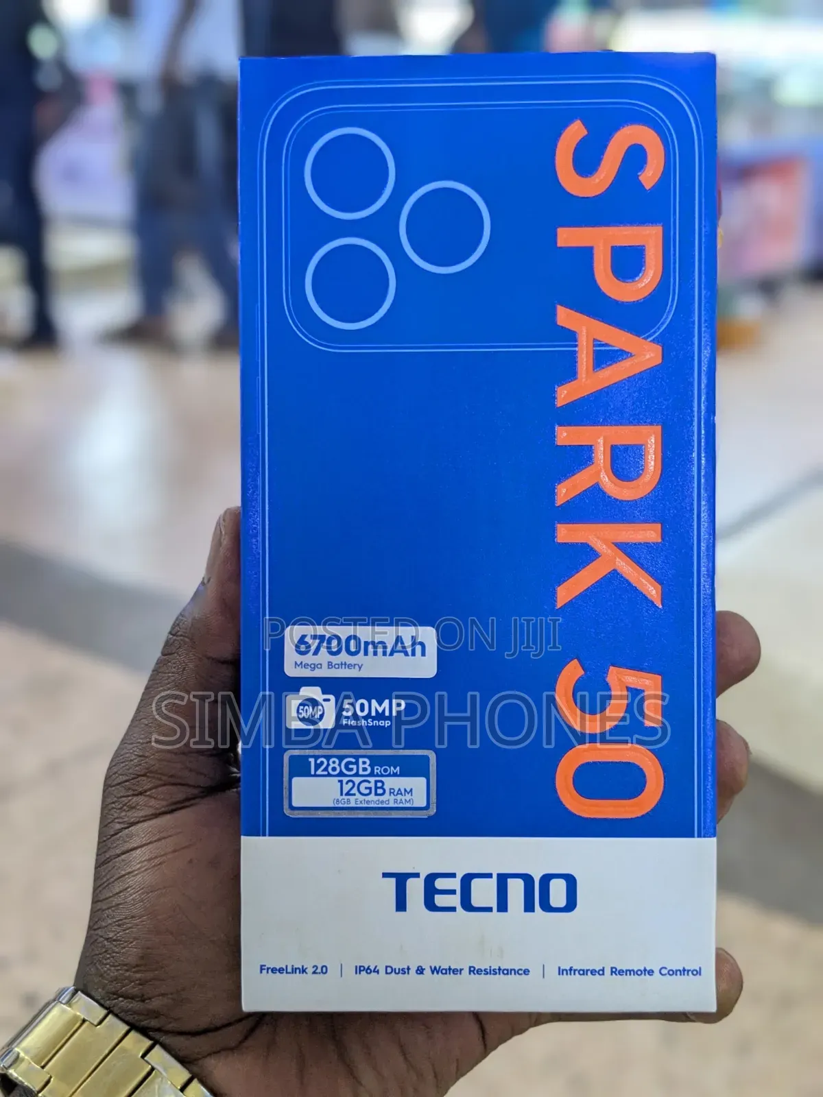 New Tecno Spark 50 128 GB Bronze