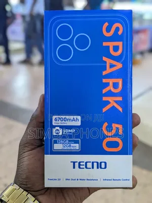New Tecno Spark 50 128 GB Bronze