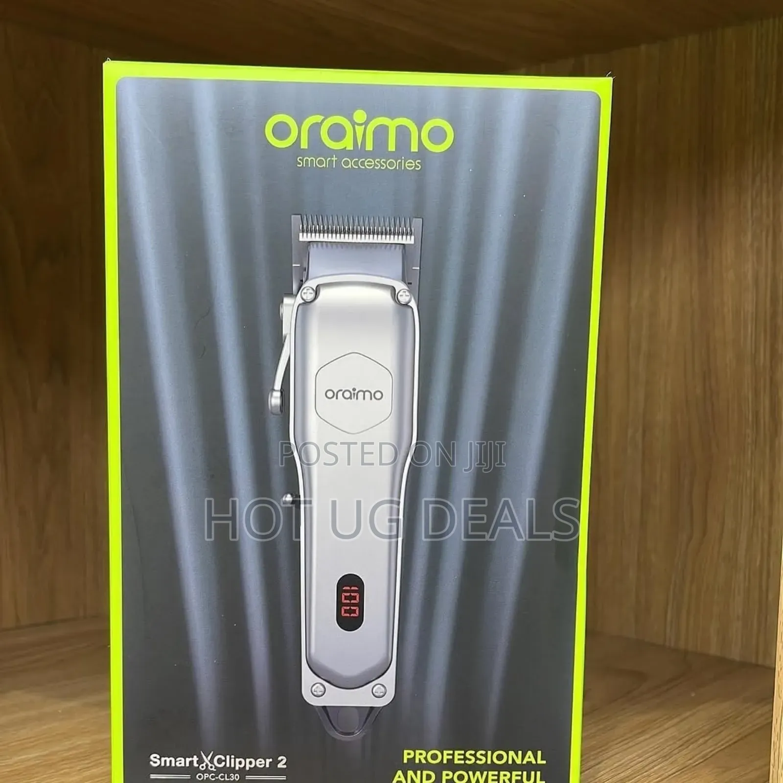 Oraimo Smart Clipper 2 Hair Clipper Rechargeable 365-Day- Silver