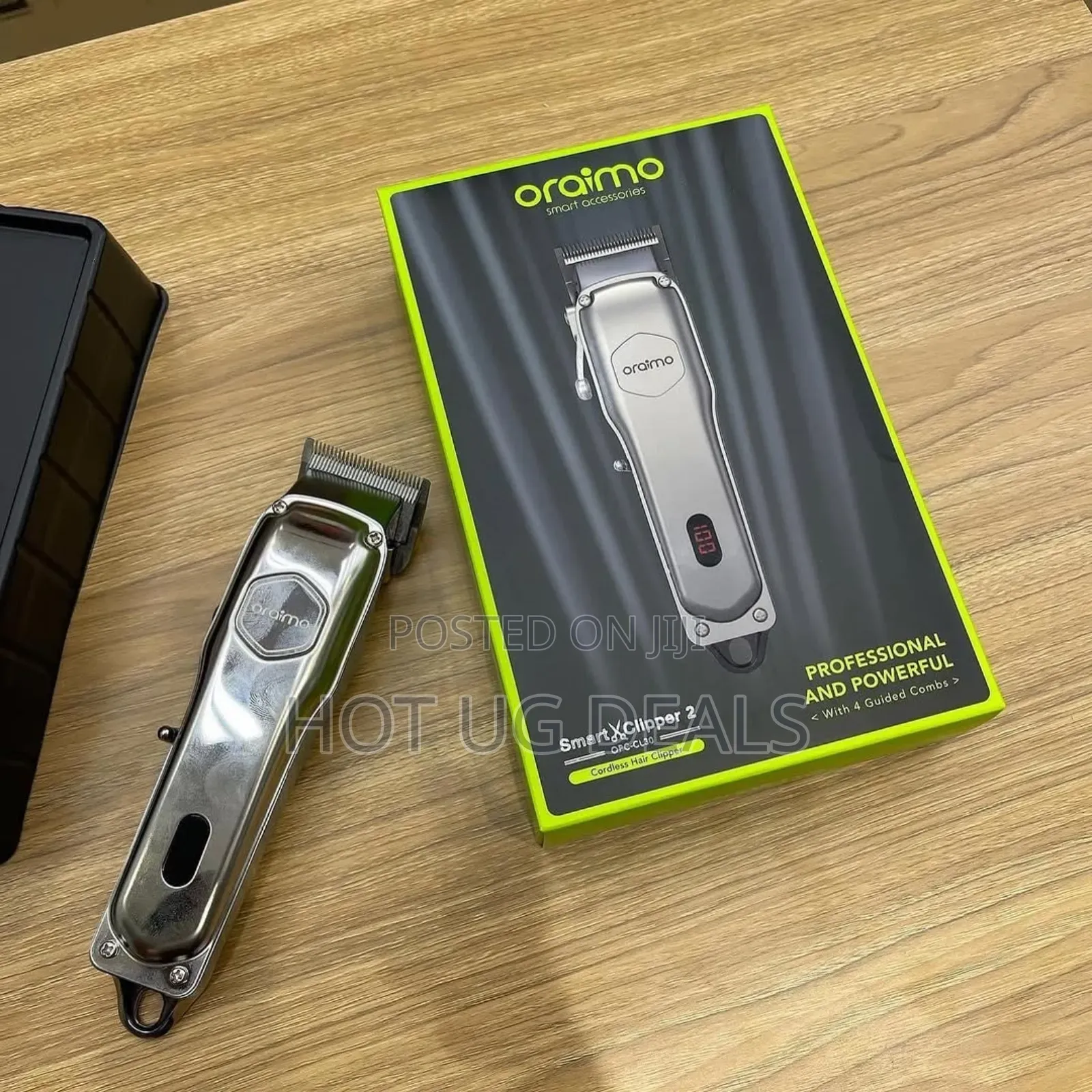 Oraimo Smart Clipper 2 Hair Clipper Rechargeable 365-Day- Silver