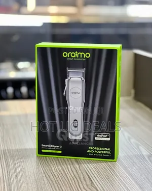 Oraimo Smart Clipper 2 Hair Clipper Rechargeable 365-Day- Silver