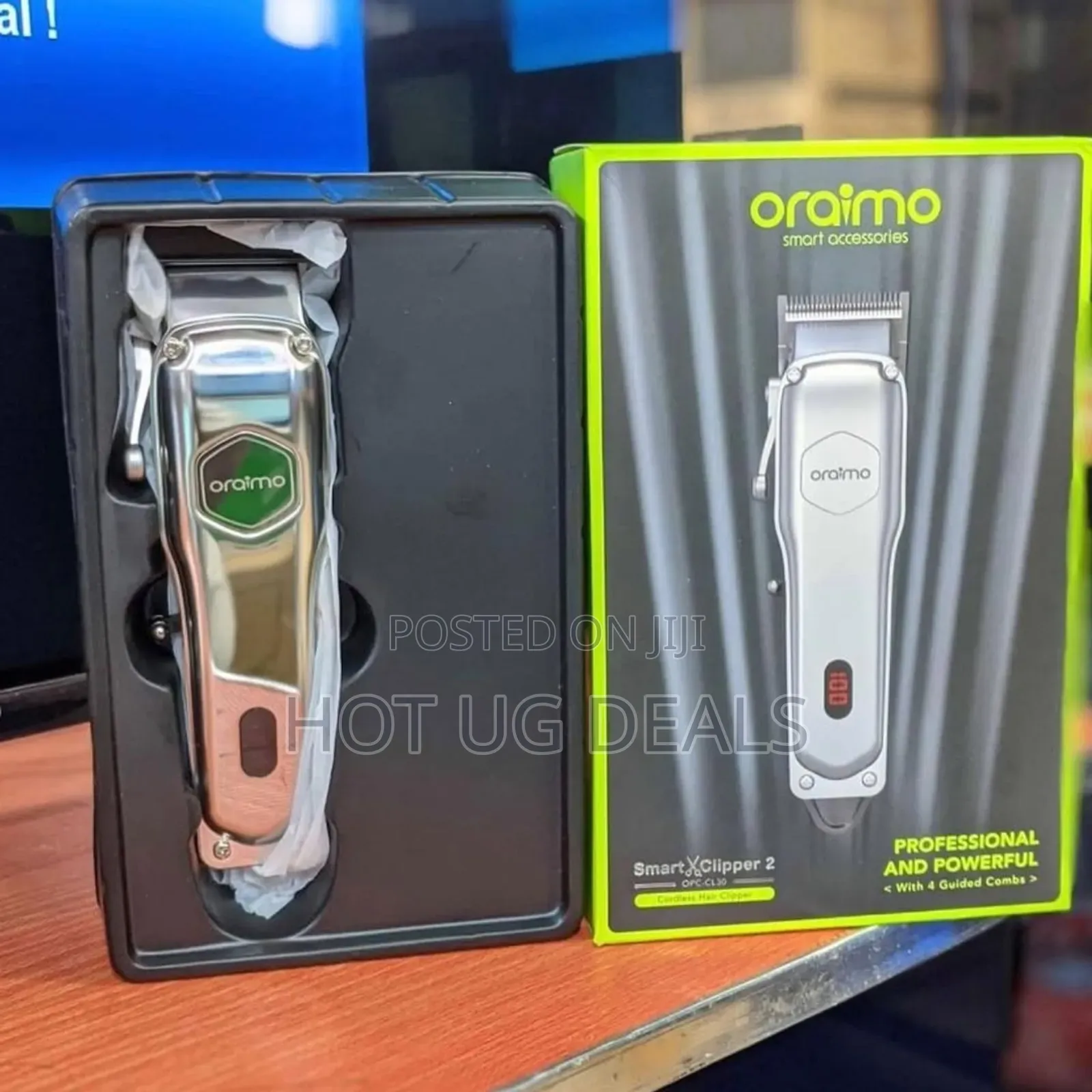 Oraimo Smart Clipper 2 Hair Clipper Rechargeable 365-Day- Silver