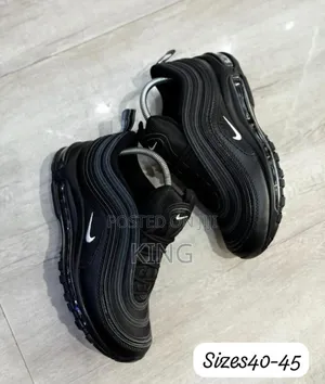 Nike Air Max 97 Sneakers in Black.