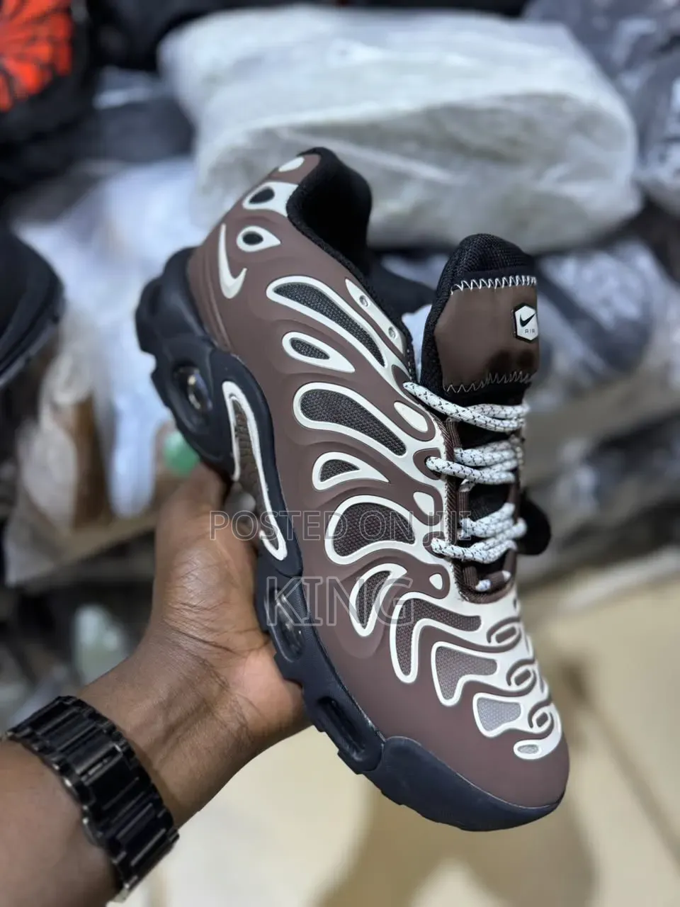 Nike Air Max Plus Drift Sneakers in the "Baroque Brown