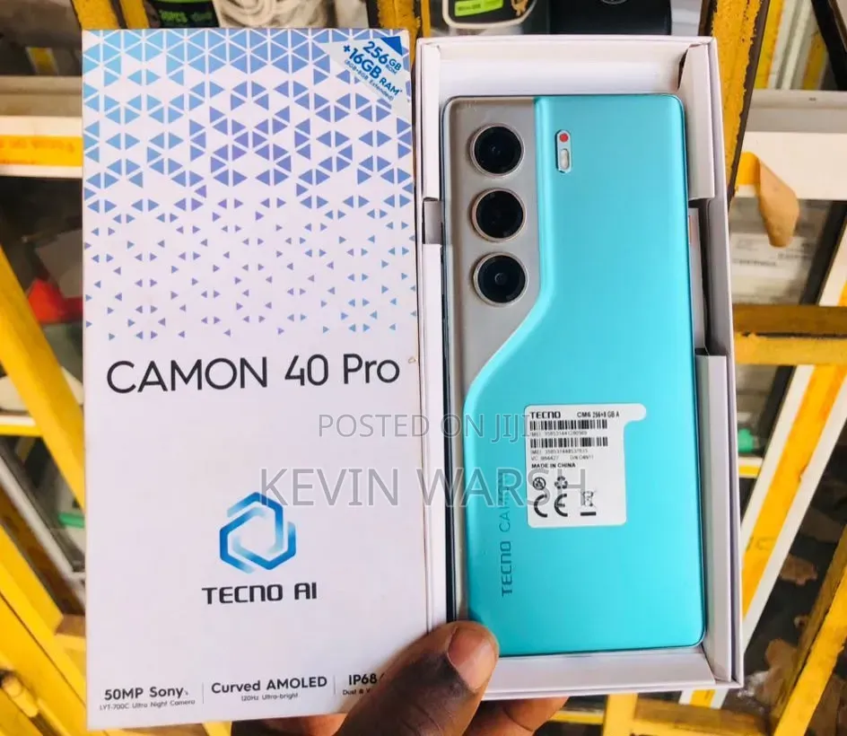 New Tecno Camon 40 Pro 4G 256 GB Green