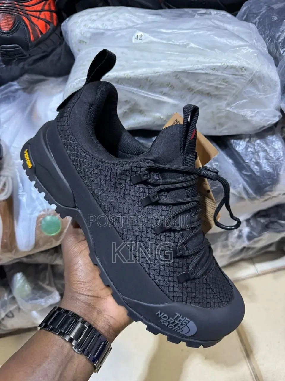 North Face Glenclyffequick Lacing System