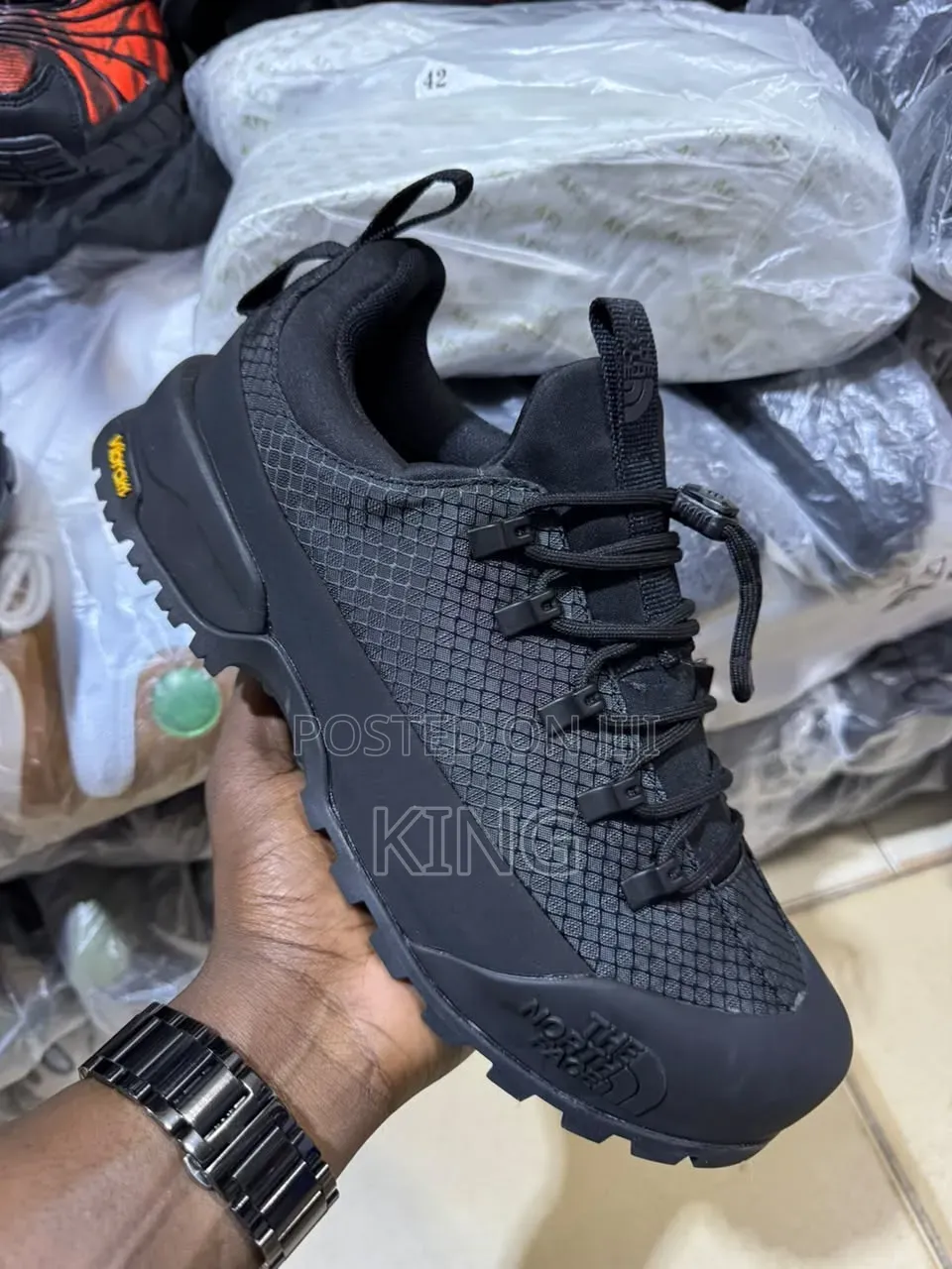 North Face Glenclyffequick Lacing System