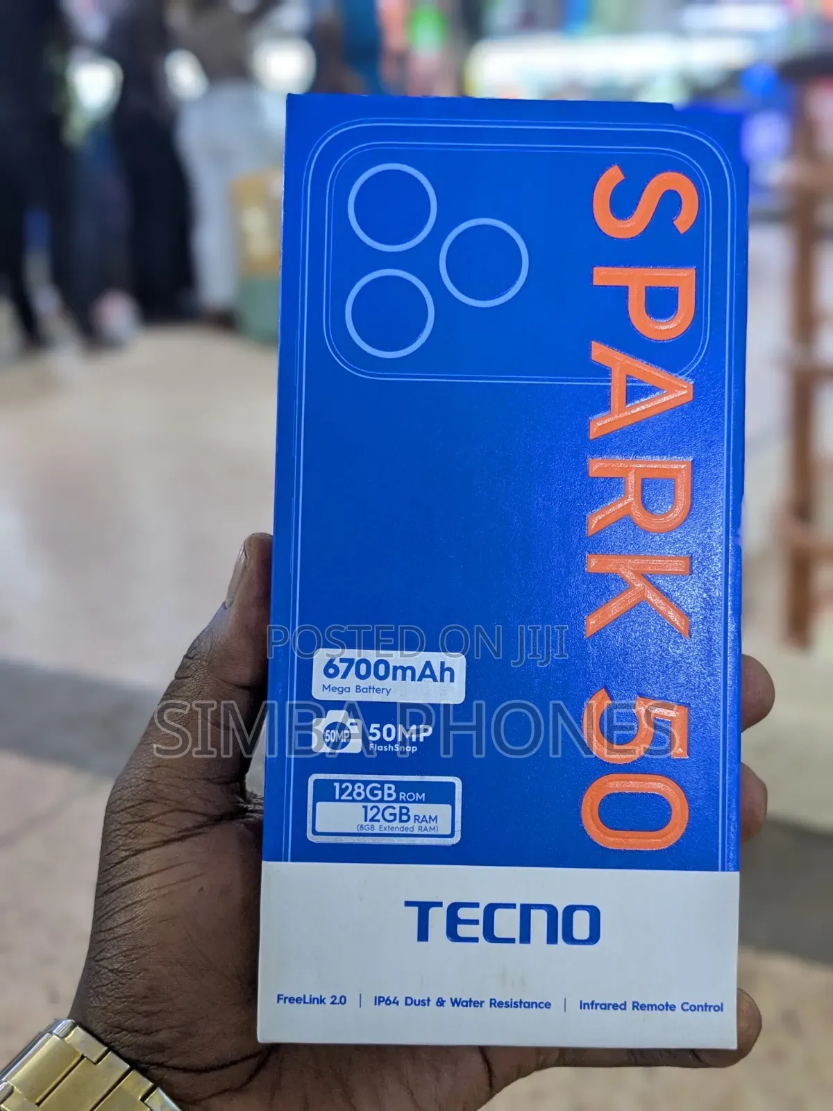 New Tecno Spark 50 128 GB Gold