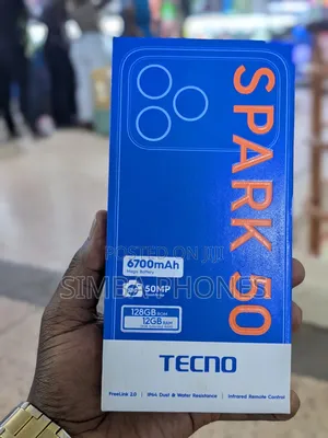 New Tecno Spark 50 128 GB Gold