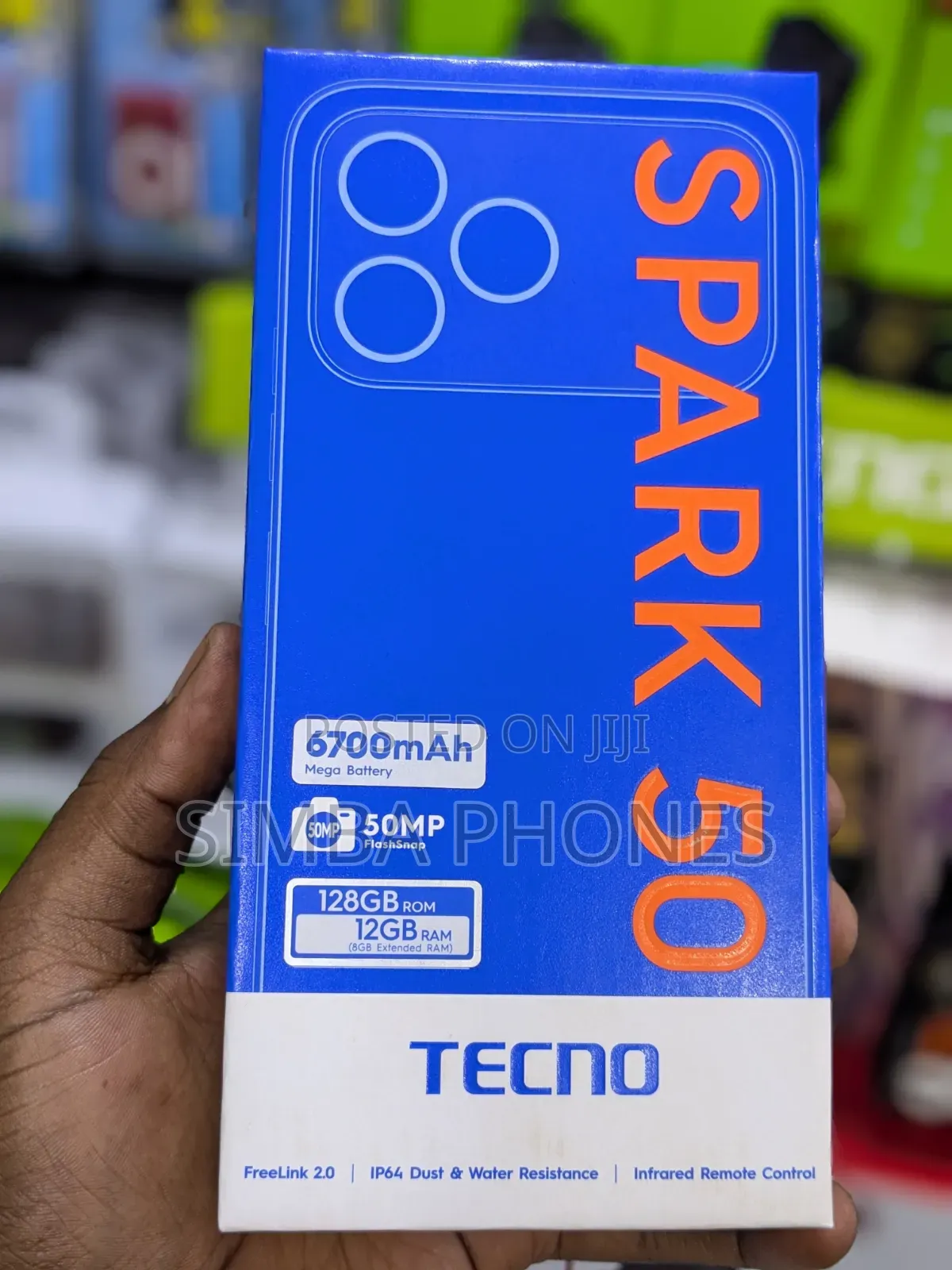 New Tecno Spark 50 128 GB Green