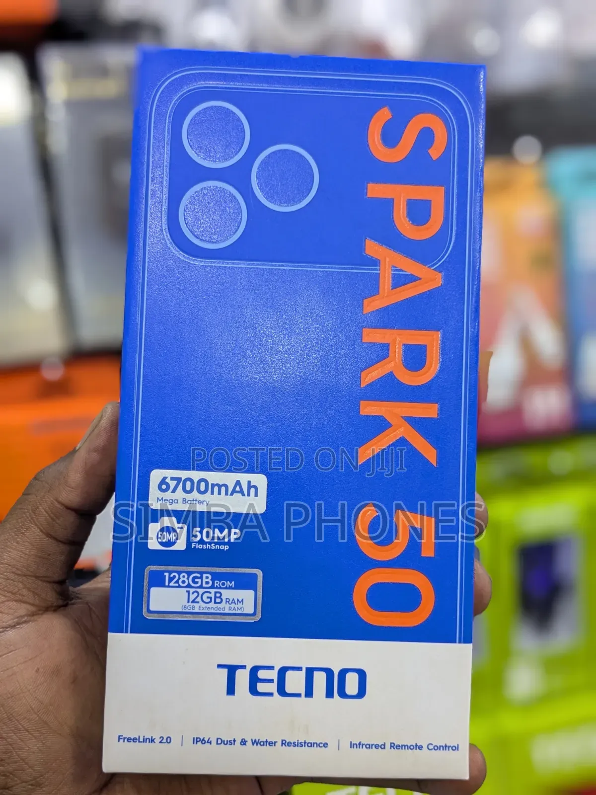 New Tecno Spark 50 128 GB Orange