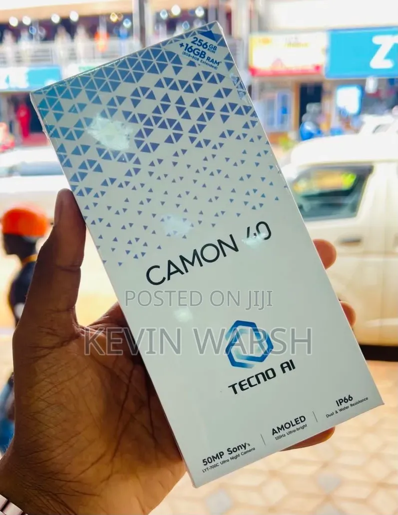 New Tecno Camon 40 256 GB Black