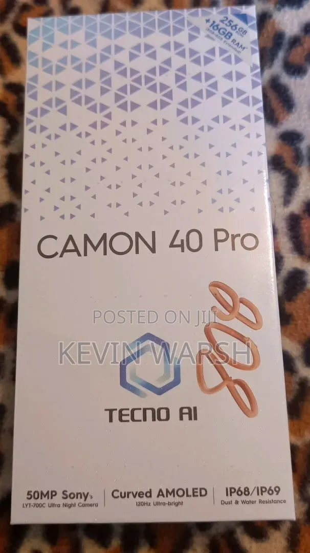 New Tecno Camon 40 Pro 4G 256 GB Bronze