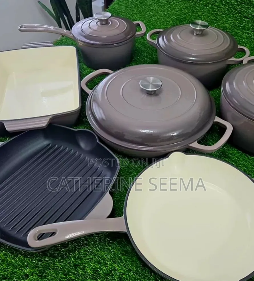 Enamel Cast Iron Sets