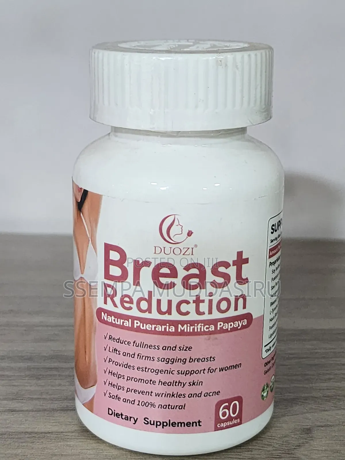Breast Reduction Dietry Supplement 60 Capsules