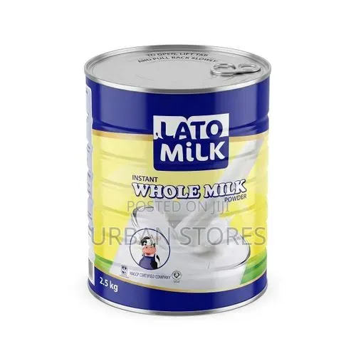 Lato Instant Whole Milk Powder – 2.5kg Tin