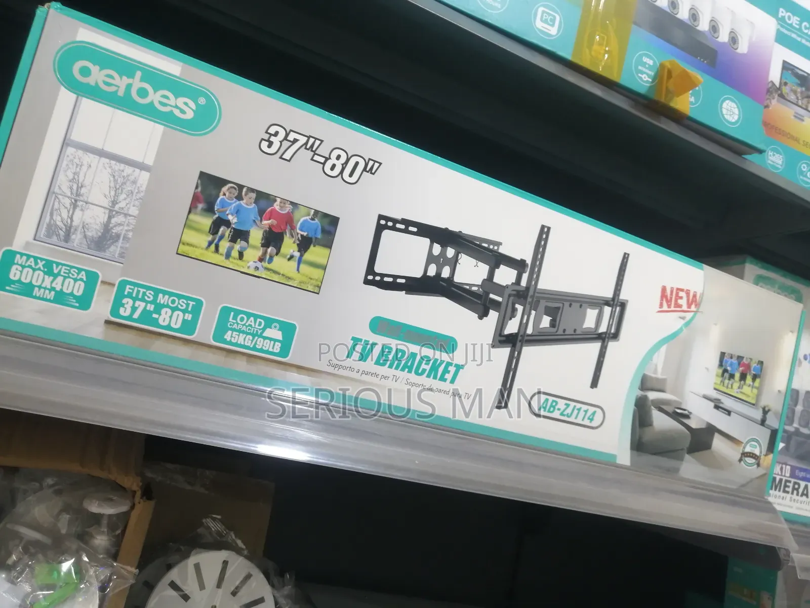 Tv Bracket Is Designed for Screens Between 37 and 80 Inches.