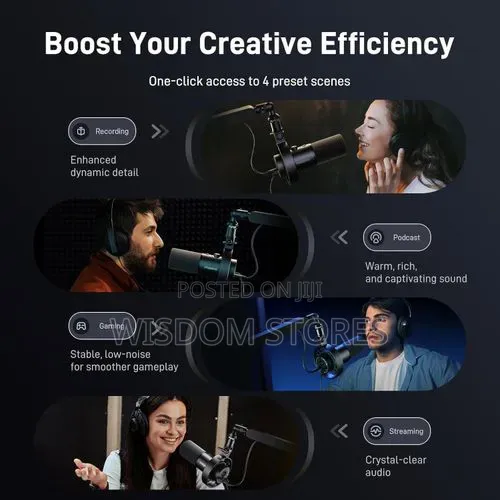 Maono Pd300x, a Dynamic Podcast Microphone
