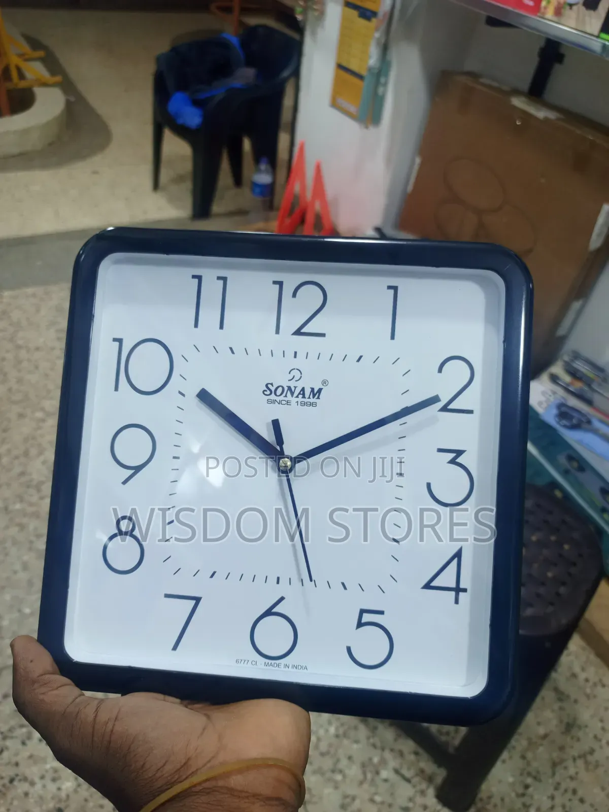 Sonam Quartz Analog Wall Clock 6777