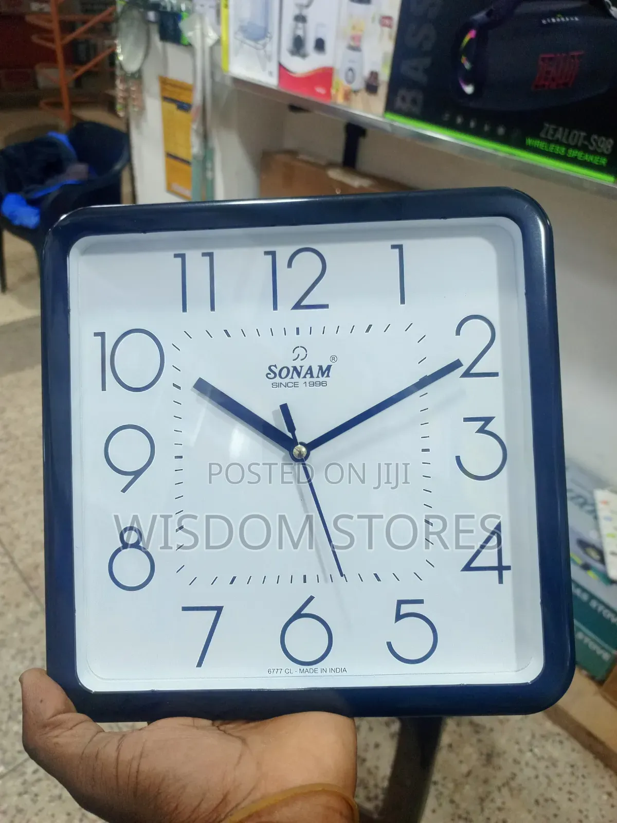 Sonam Quartz Analog Wall Clock 6777