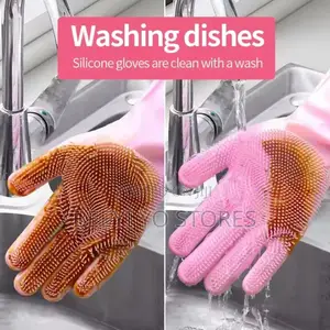 Silicone Scrubbing Gloves – Multi-purpose Kitchen Cleaning Tool