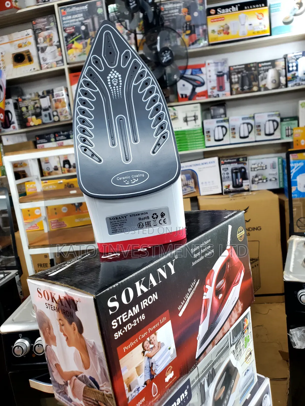 Sokany Steam Flat Iron