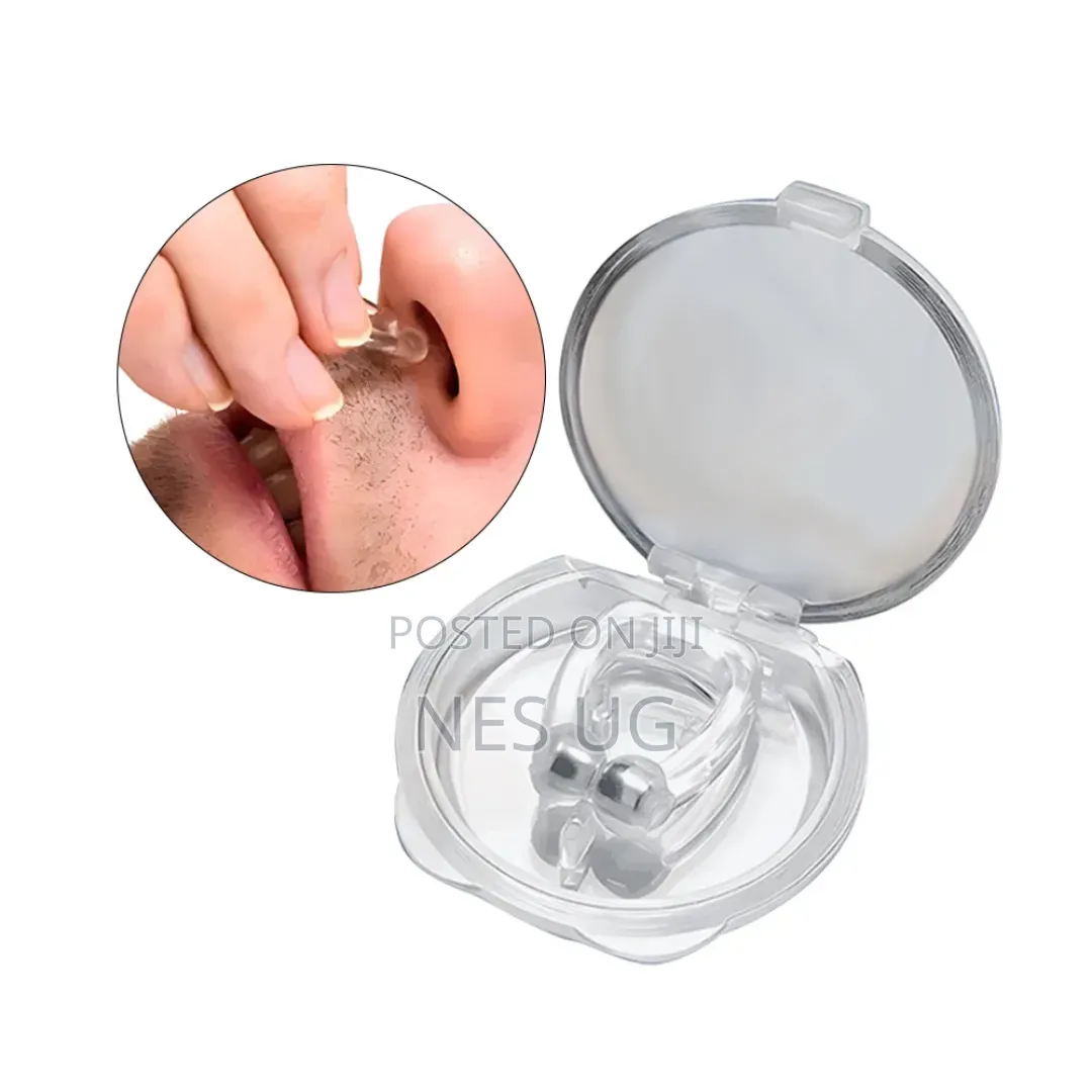 Silicone Magnetic Anti Snore Stop Snoring Nose Clip Sleeping Aid