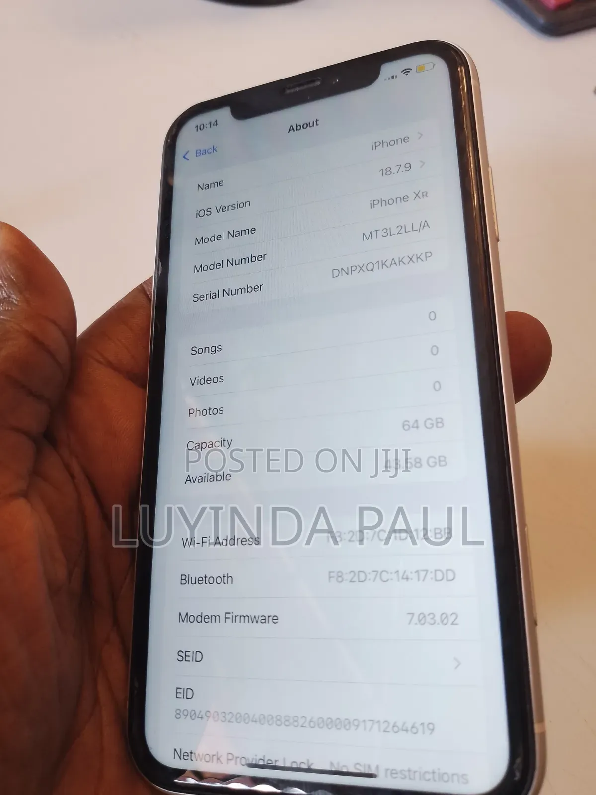 Apple iPhone XR 64 GB White