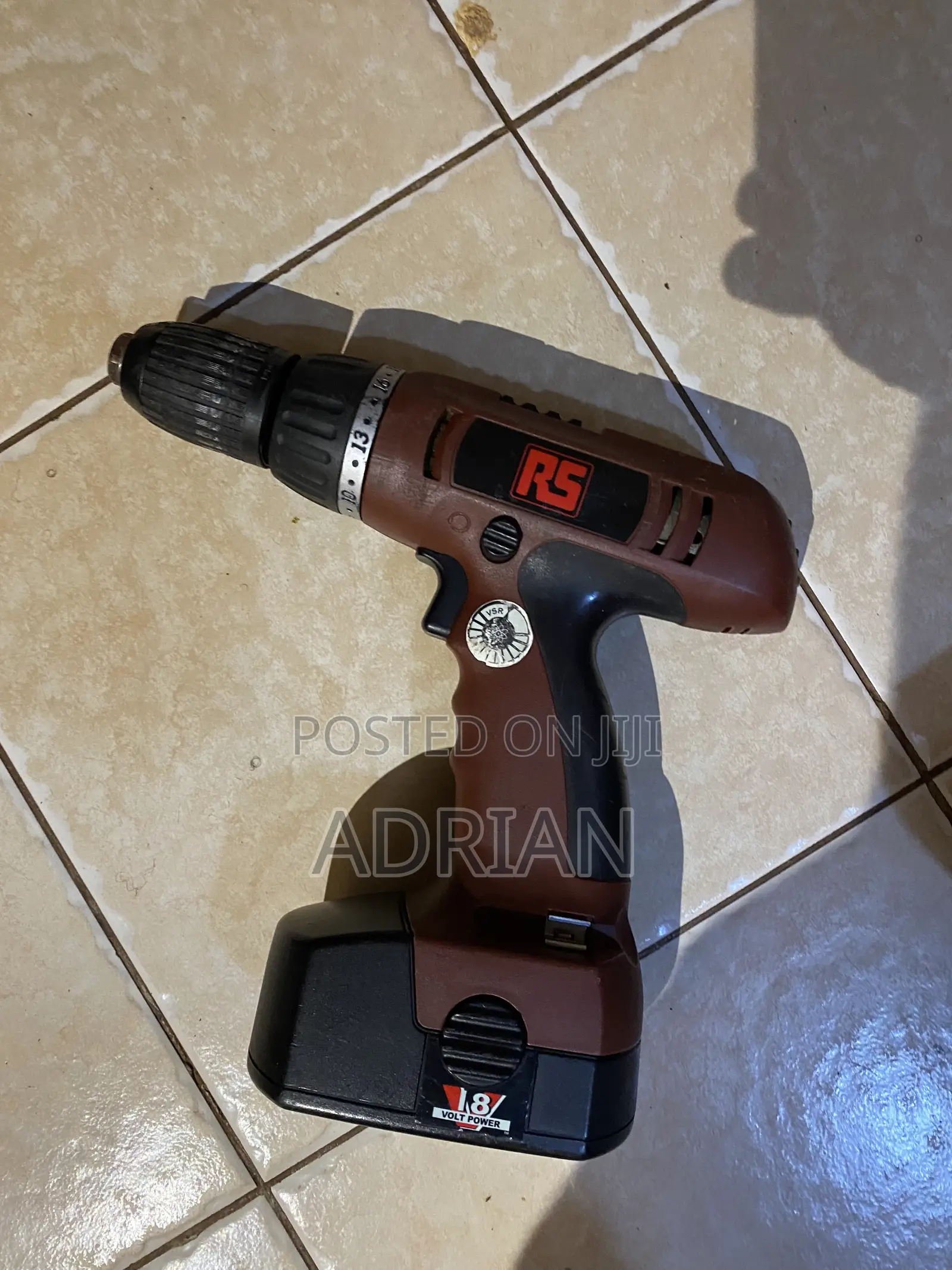 Rs Drill Machine With Two Batteries and a Charger