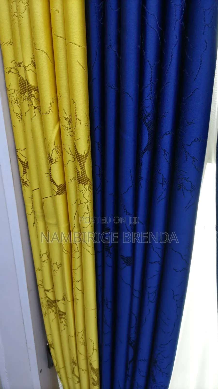 Mix and Match of Yellow and Navy Blue