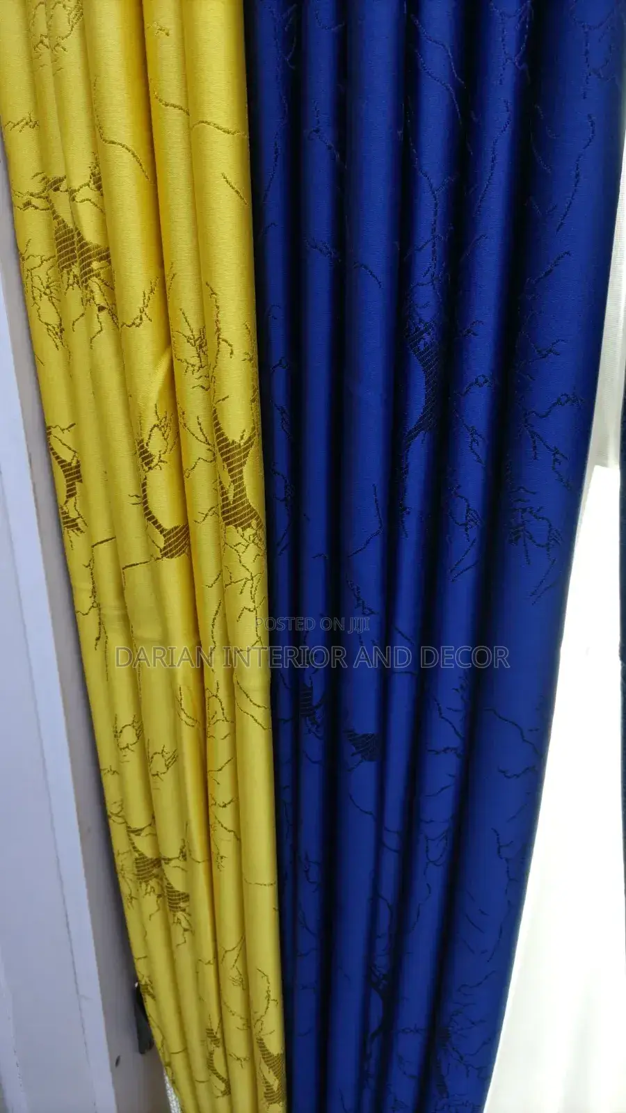 Mix and Match of Yellow and Navy Blue
