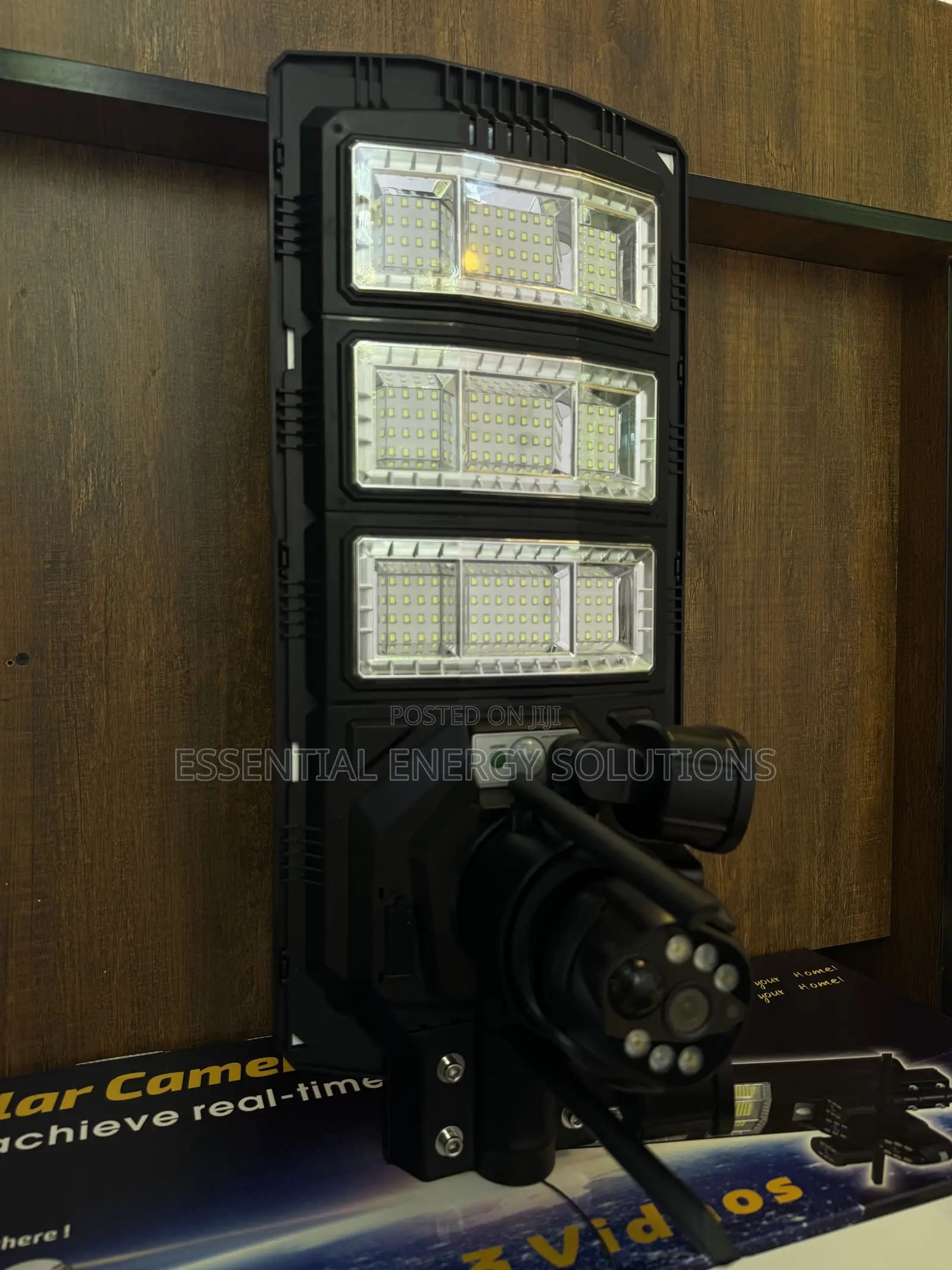 2 In 1 Ai Solar Camera + Lighting