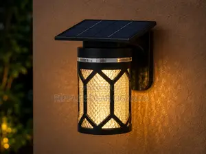 Solar Garden Wall Lights 4 Designs Outdoor Waterproof Fence Lamps