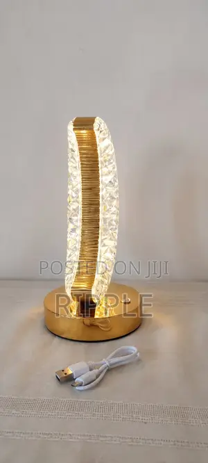 Aerbes Ab-Td37 RGB Crystal Moon Table Lamp Rechargeable Night Light