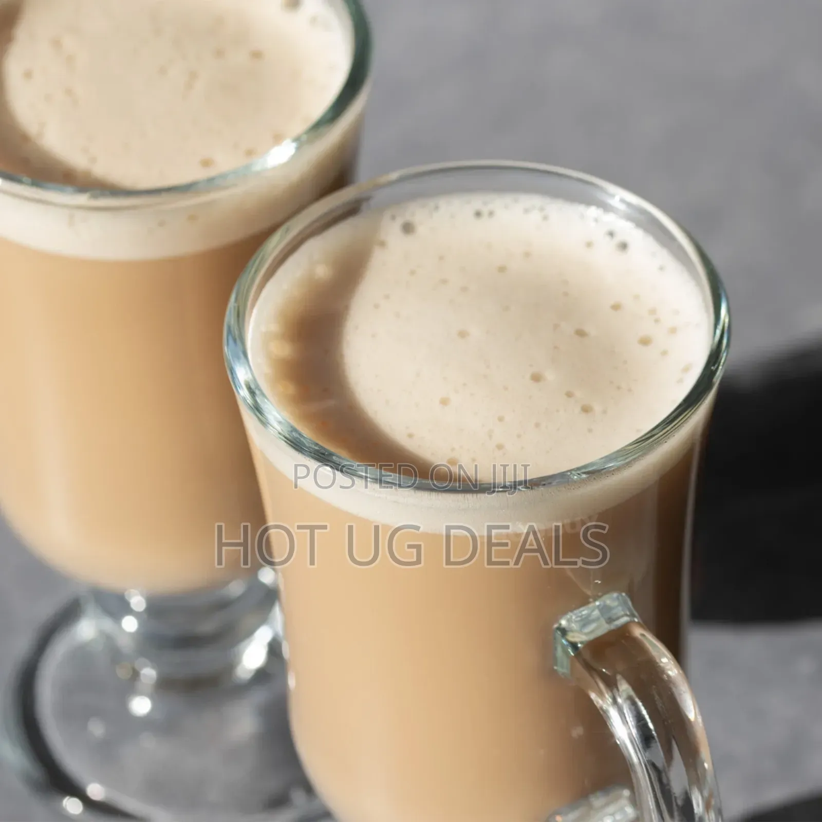 Set of 4 Irish Coffee Glasses 230ml Clear Tea Latte Cafemugs
