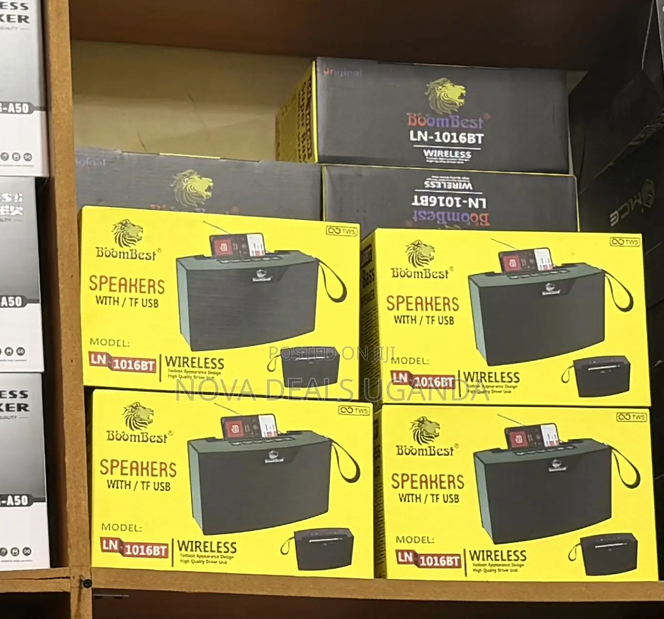 Boombest Portable Wireless Speaker With Tf-Usb Ln-1016bt