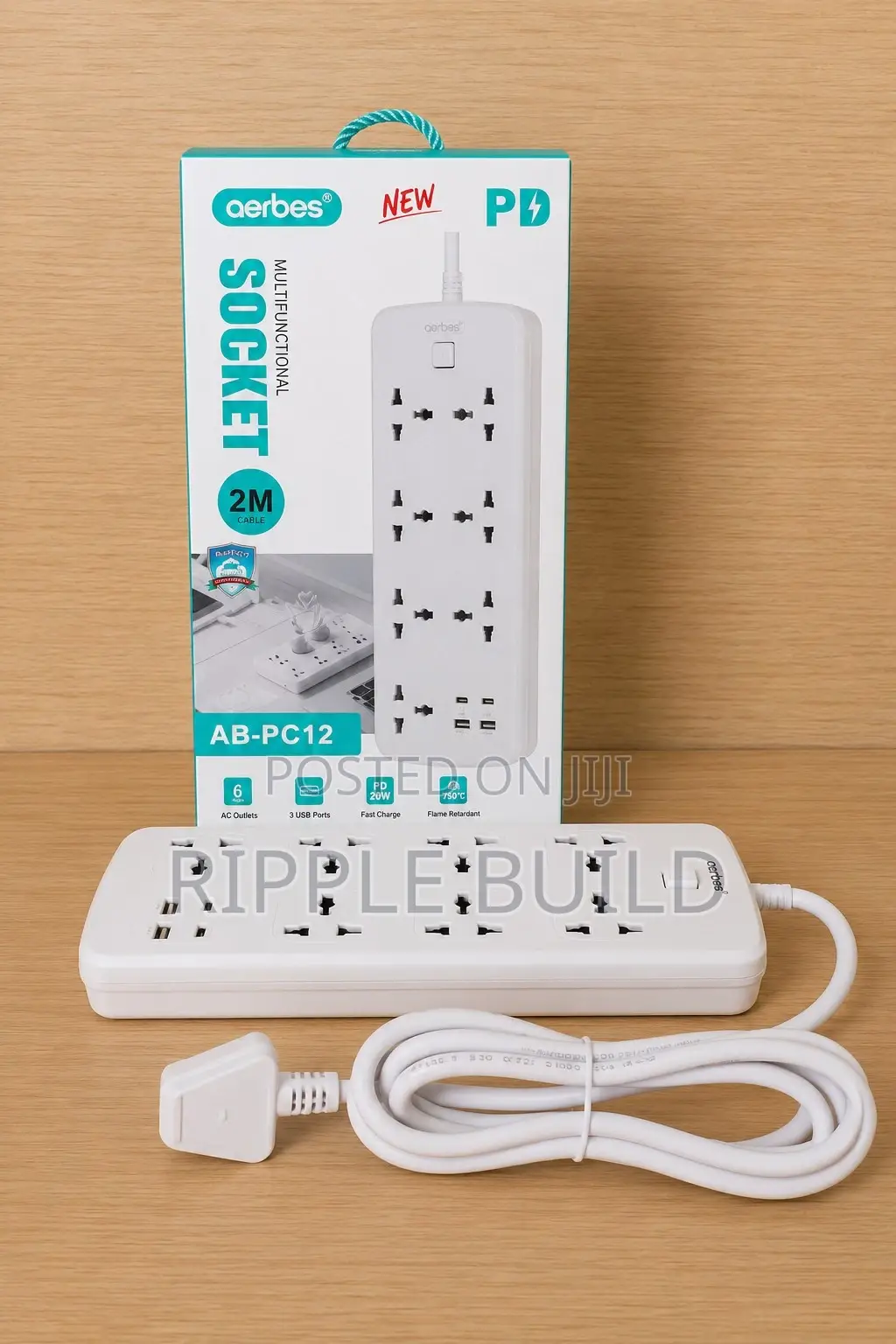 Universal Extension Socket Aerbes Ab-Pc12