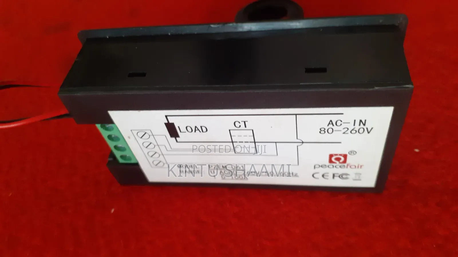 Peacefair Volts and Amps Monitor Display Panel