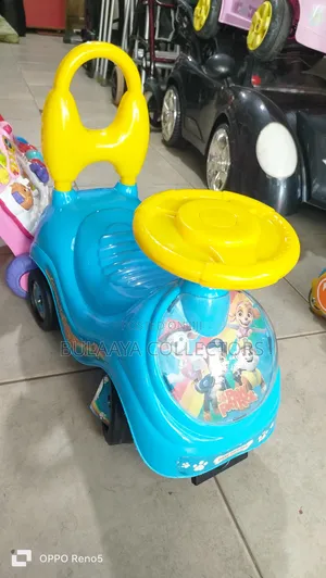 Uk Used Blue Paw Patrol "My First Sit and Ride" Toddler Toy Car.