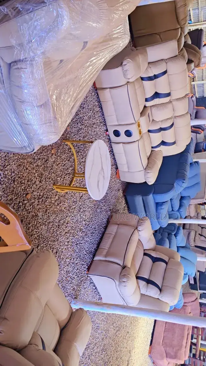 Pure Leather Fibre Sofas