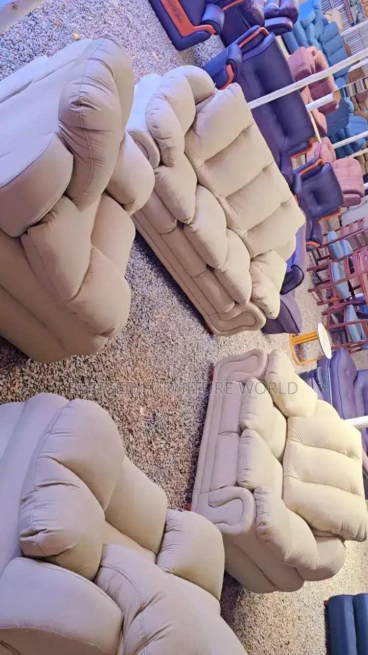Pure Leather Fibre Sofas
